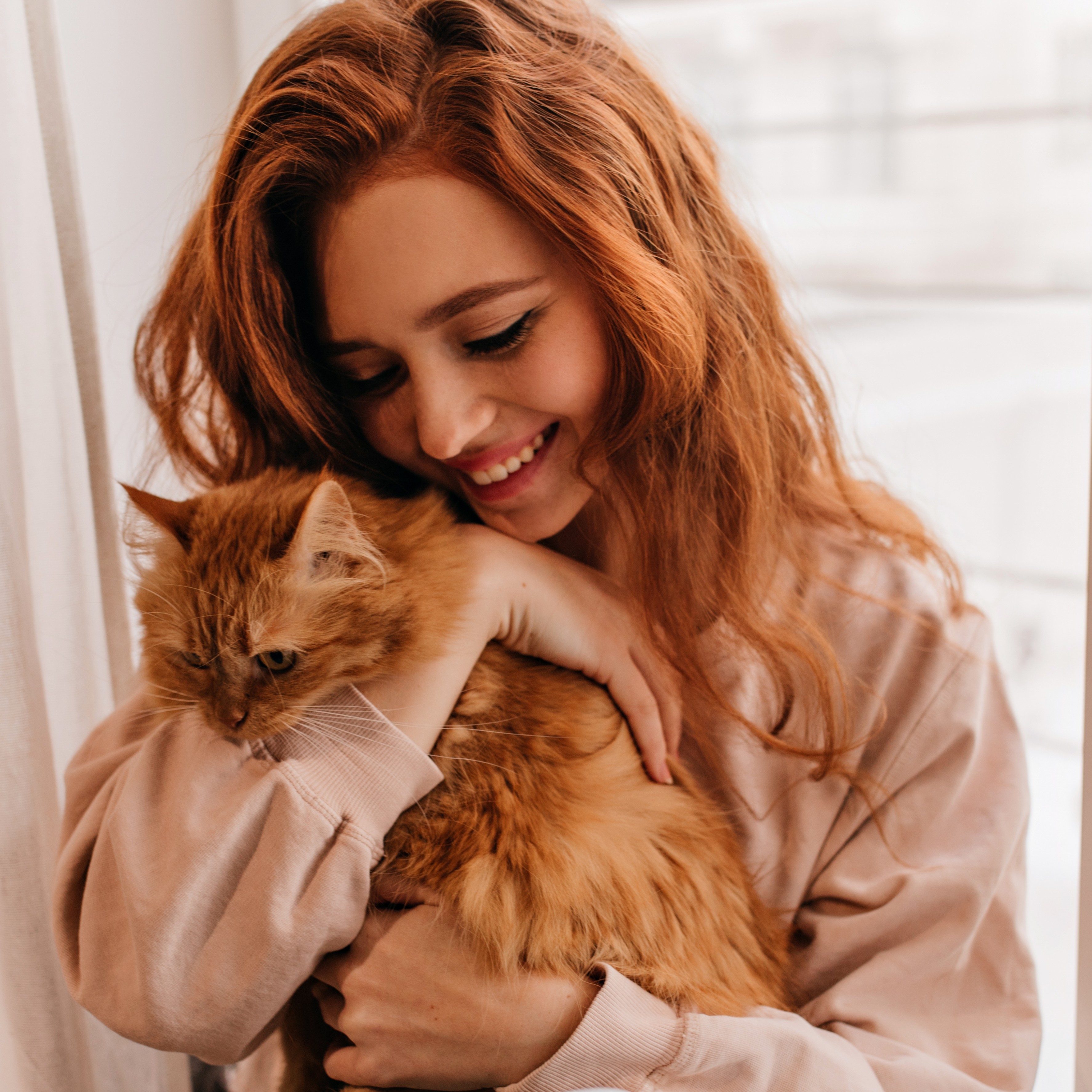 Foto de Lúcia Carvalho, voluntária do Projeto Ronron