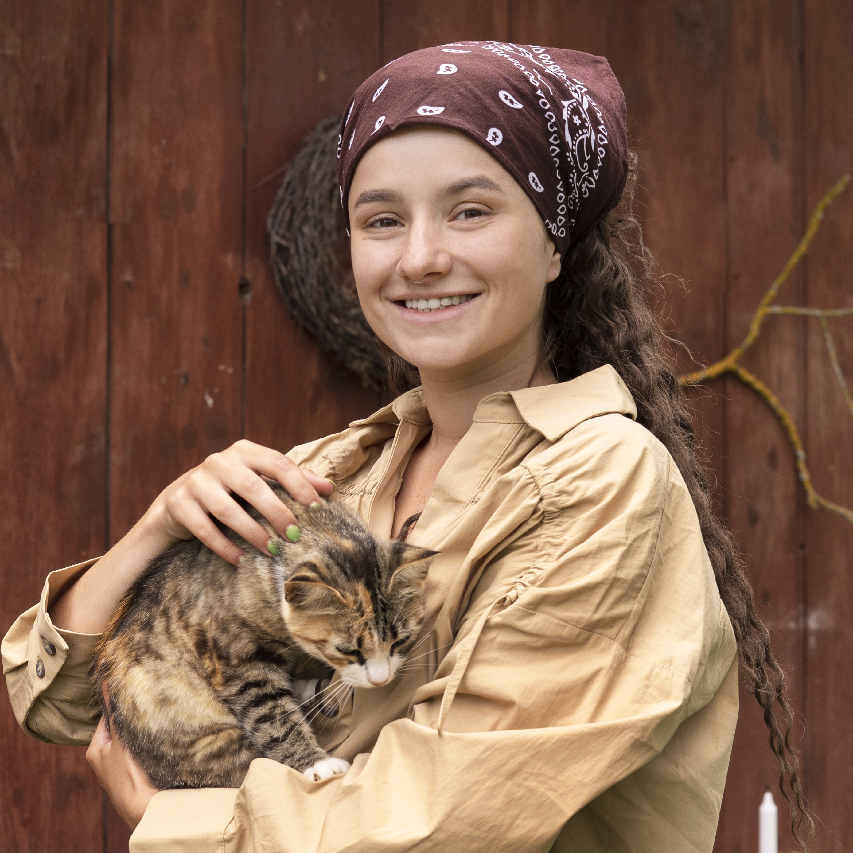 Foto de Elisa Gomes, voluntária do Projeto Ronron