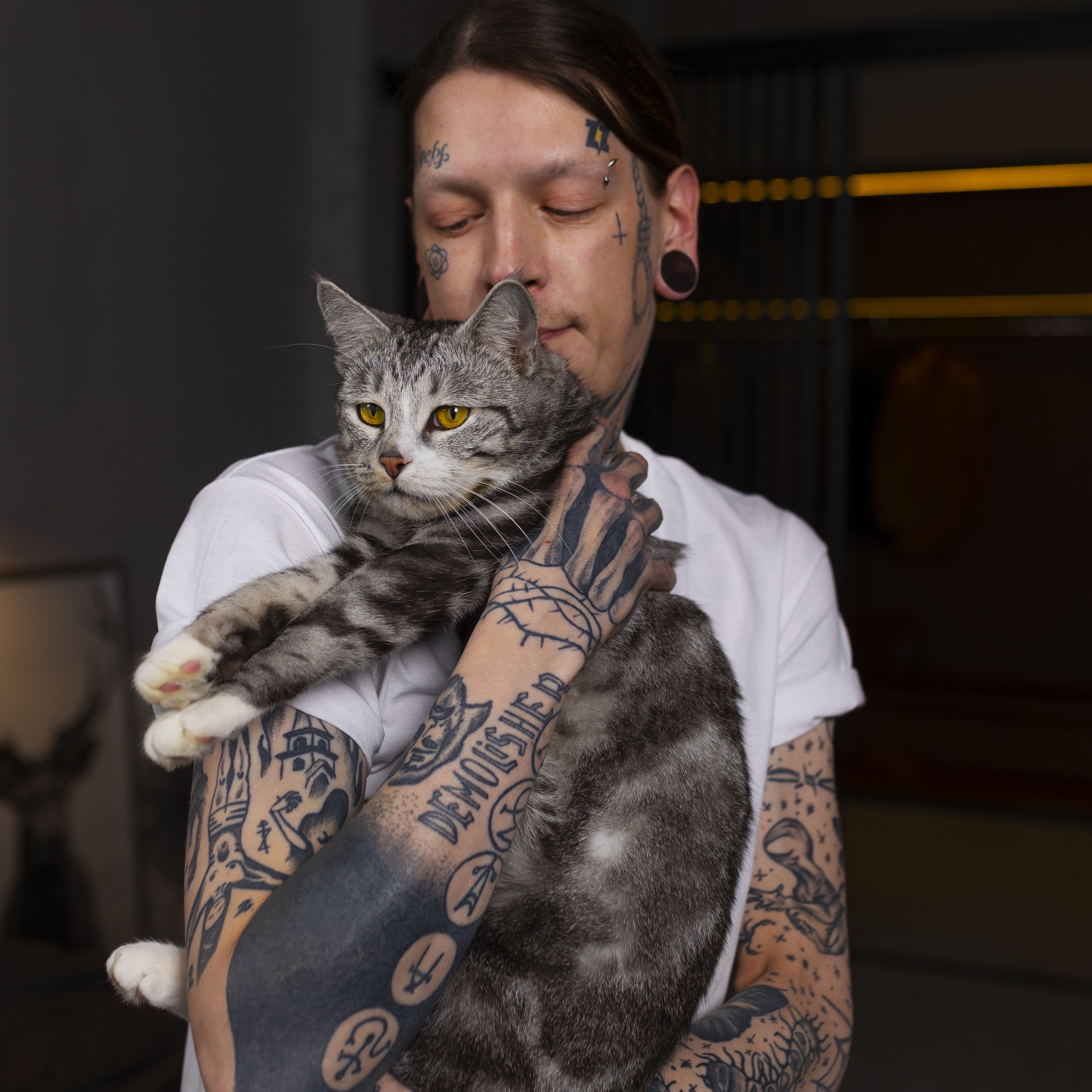 Foto de Felipe Rocha, voluntário do Projeto Ronron